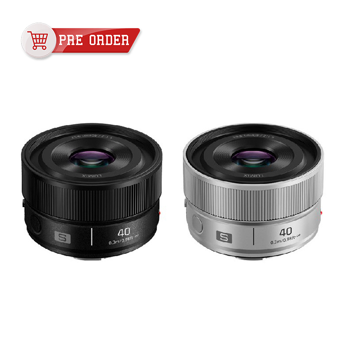 Panasonic LUMIX S 40mm f/2 Lens S-S40GC 黑色/銀色 (建議零售價 $3590 , 訂金 $390)
