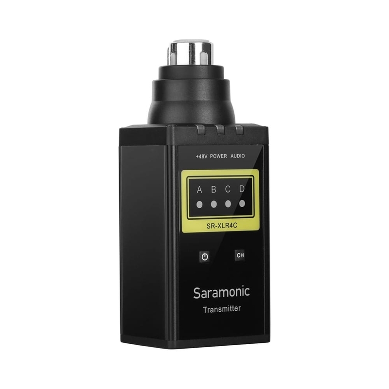Saramonic SR-XLR4C XLR插入式 VHF卡農式無線麥克風 香港行貨