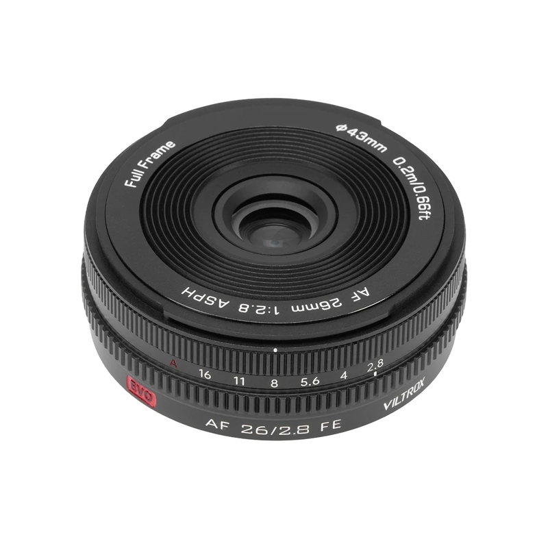 Viltrox AF 26mm F2.8 EVO Full-Frame Lens for Sony E/Nikon Z 唯卓 香港行貨