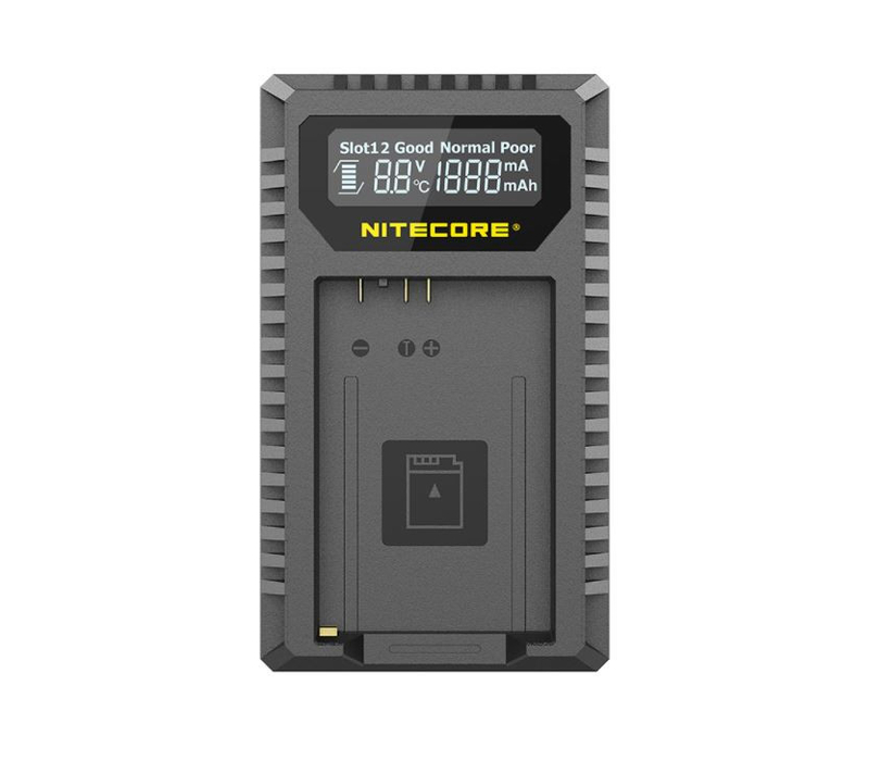 Nitecore UCN5 Dual Slot Charger for Canon LP-E17 雙位電池充電座