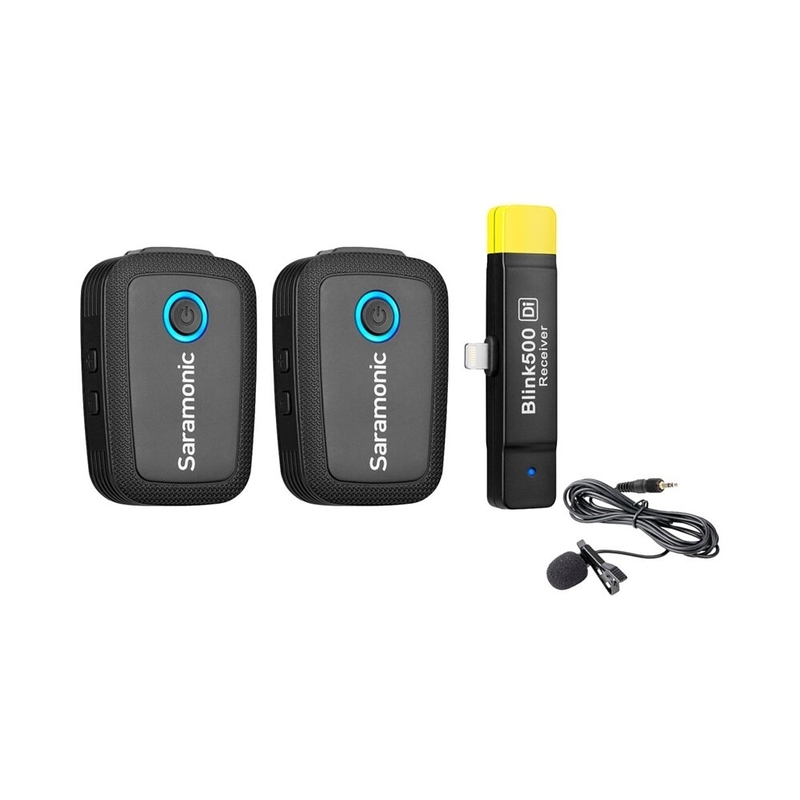 Saramonic Blink500 B4 一對二無線麥克風系統(RXDi +TX+TX) for iOS System 香港行貨