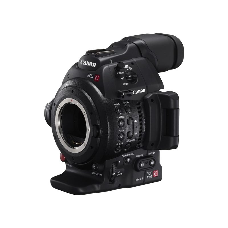 Canon EOS C100 Mark II 專業級可換鏡4K攝錄機 佳能 香港行貨