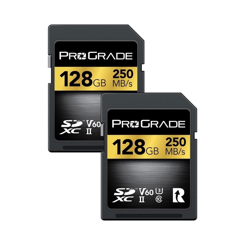 ProGrade Digital 128GB UHS-II SDXC V60 Memory Card 250R