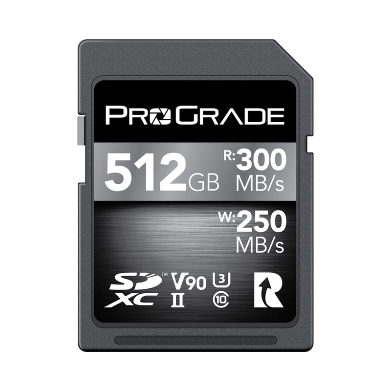ProGrade Digital 512GB SDXC UHS-II V90 Cobalt 記憶卡
