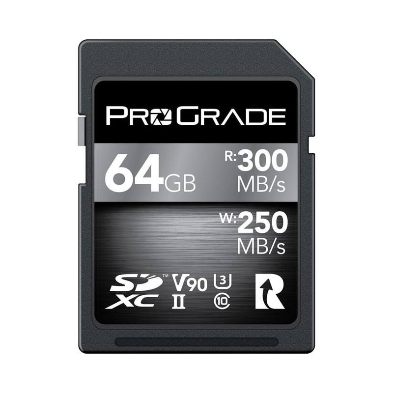 ProGrade Digital 64GB SDXC UHS-II V90 Cobalt 記憶卡