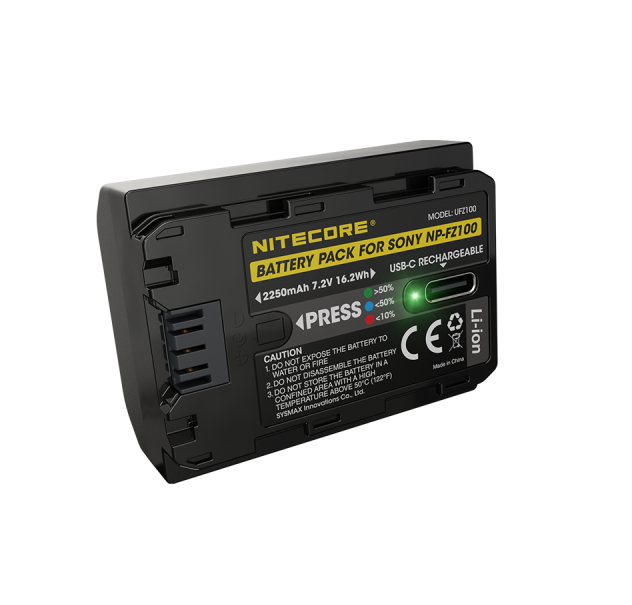 Nitecore UFZ100 Battery Pack for Sony NP-FZ100