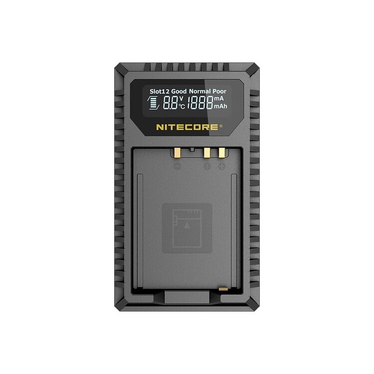 Nitecore FX1 雙位鋰電池充電座 for FUJIFILM NP-W126/NP-W126S