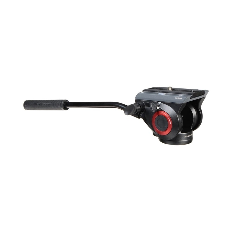 Manfrotto MVH500AH 液壓攝影攝錄兩用雲台-3/8''螺口平底 曼富圖