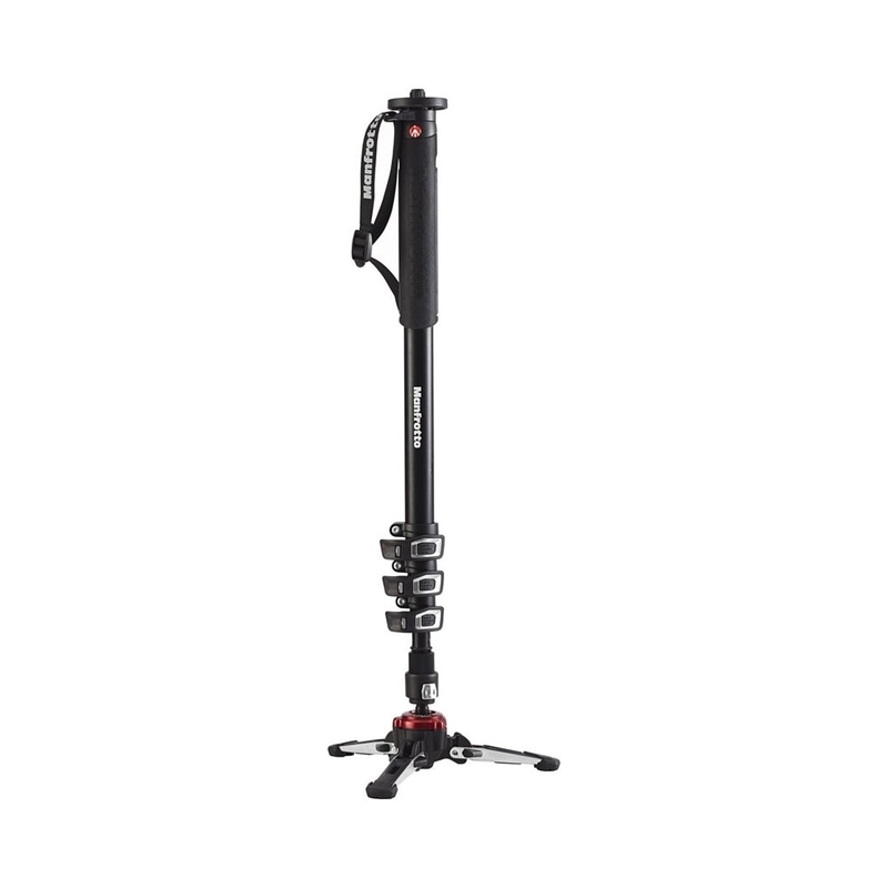 Manfrotto MVMXPROA4 XPRO單腳架PLUS鋁合金4 節攝錄單腳架 曼富圖