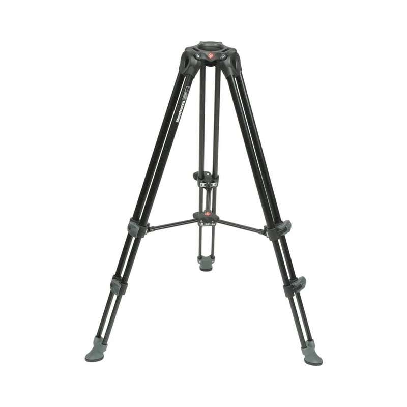 Manfrotto MVT502AM Video Tripod, aluminium telescopic-twin leg