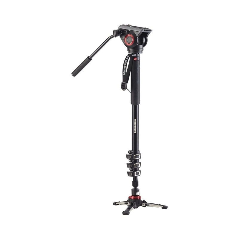 Manfrotto MVMXPRO500 XPRO 鋁合金4節連 500系列液壓雲台攝錄單腳架套裝