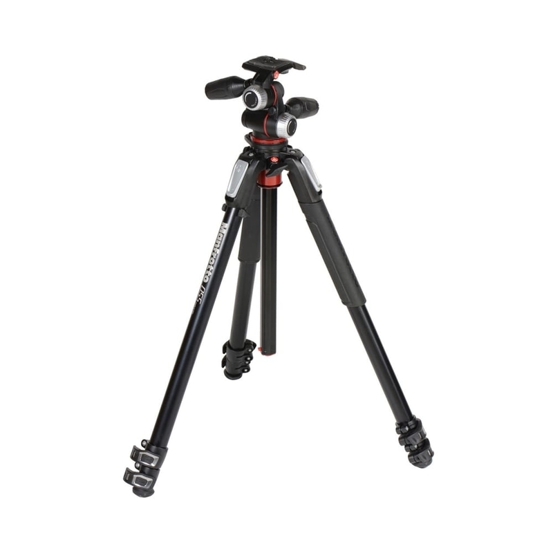 Manfrotto MK055XPRO3-3W 055 系列鋁合金 3 節三腳架套裝連三維雲台