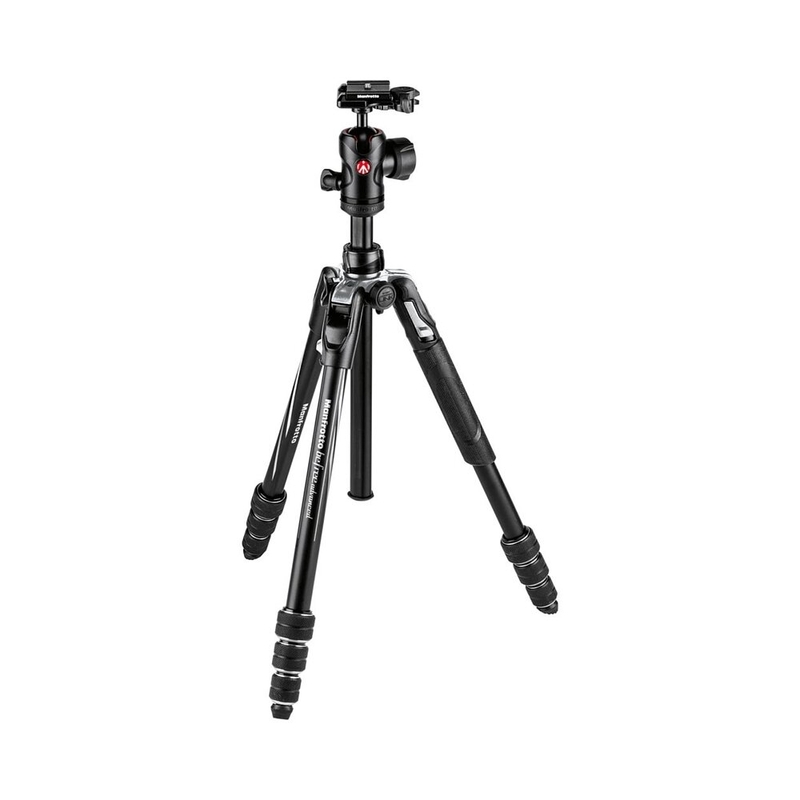 Manfrotto MKBFRTA4BK-BH Befree Advanced 鋁合金扭鎖旅行三腳架套裝 ( 黑色 ) 曼富圖