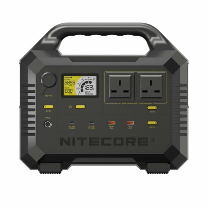 Nitecore NES1200 手提戶外電池箱 (附13A插座) 香港行貨