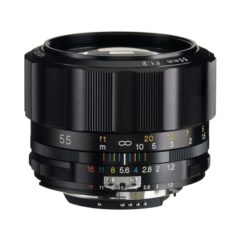 Voigtlander Nokton 55mm f/1.2 SL IIs Lens for Nikon AI-S 福倫達