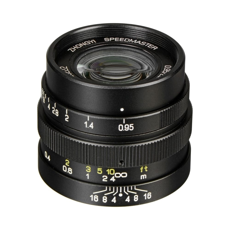 Zhongyi Mitakon Speedmaster 25mm f/0.95 for Micor Four Third M43 中一光學 ZY Optical