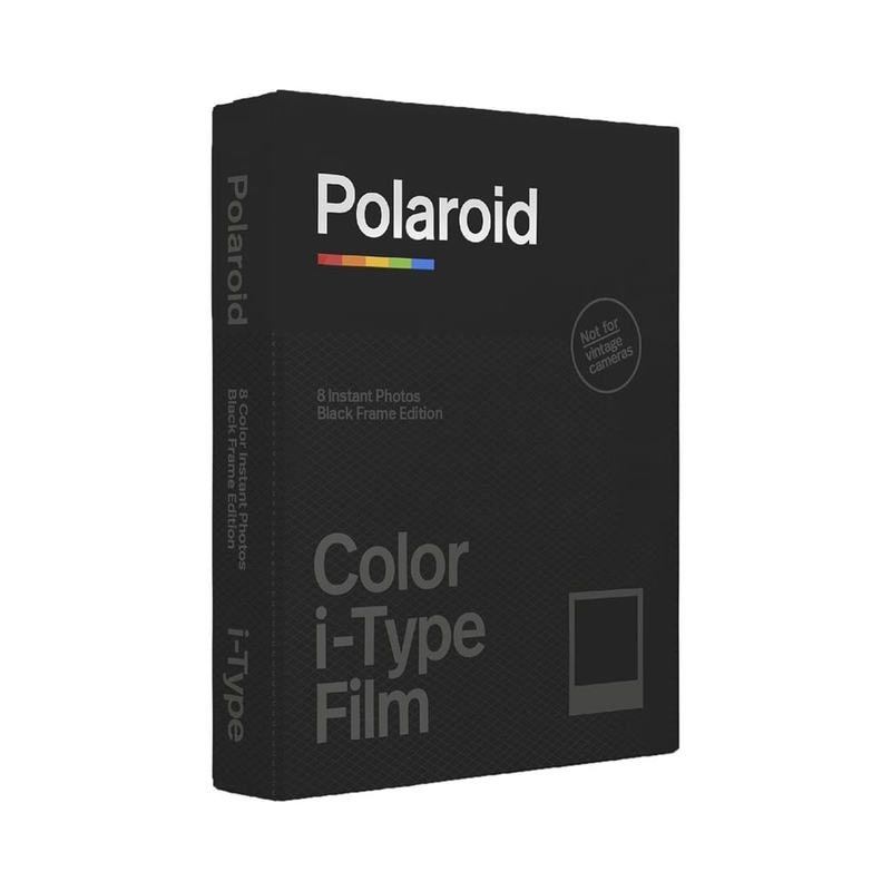 Polaroid Color i‑Type Film ‑ Black Frame Edition 寶麗來 即影即有相紙