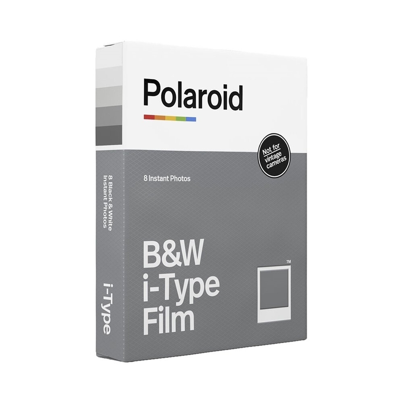 Polaroid B\u0026W i‑Type Film Black\u0026White 寶麗來 即影即有相紙