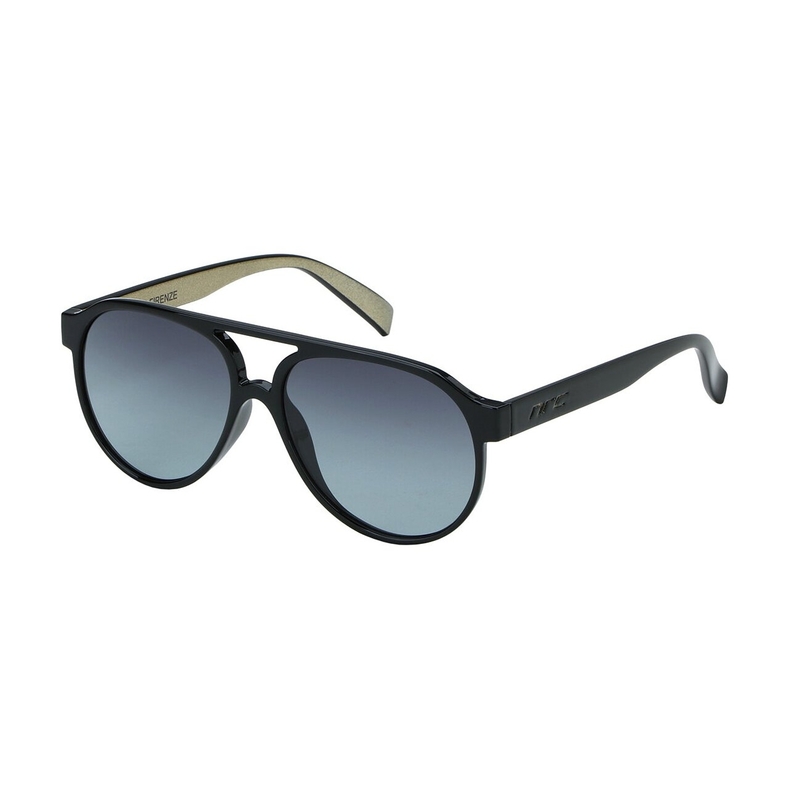 NRC WX1 FIRENZE Sunglasses Shiny Black and Sparkly Gold
