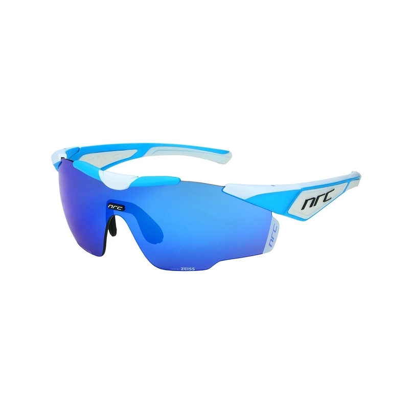 NRC X1 Zoncolan 2 Cycling Glasses Sky Azure and White