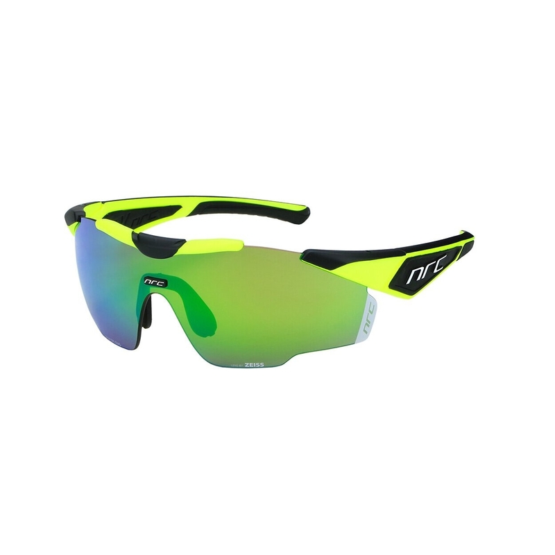 NRC X1 Pordoi Cycling Glasses Matt Fluo Yellow and Black