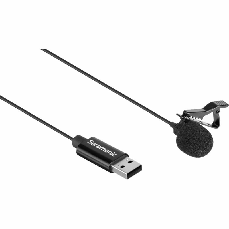 Saramonic USB全向型領夾式麥克風 SR-ULM10(2M)/SR-ULM10L(6M)