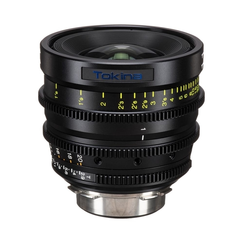 Tokina 11-20mm T2.9 Cinema Wide-Angle Zoom Lens