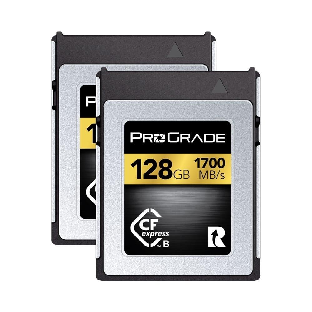 ProGrade Digital 128GB CFexpress 2.0 Type B Gold 記憶卡