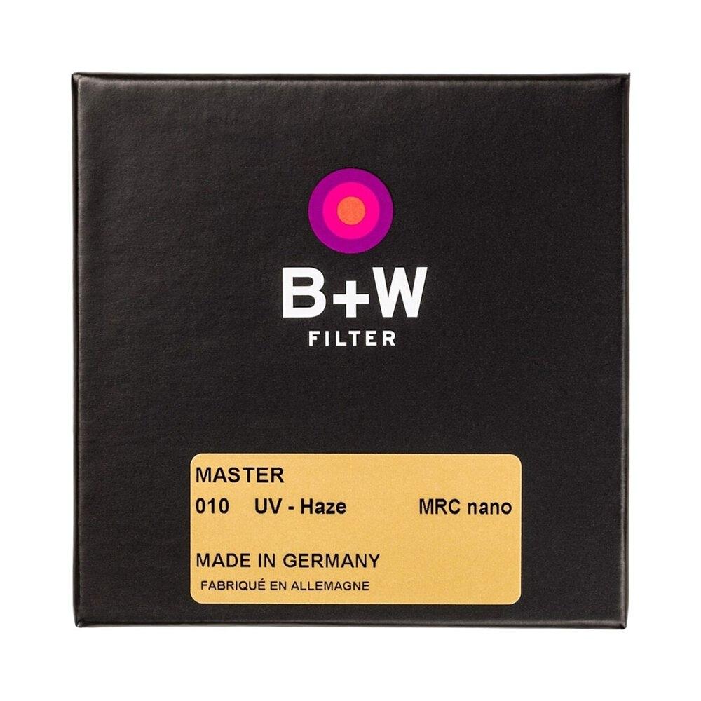 B+W Master 010 UV MRC Nano Filter 46/49/52/55/58/62/67/72/77/82/95mm